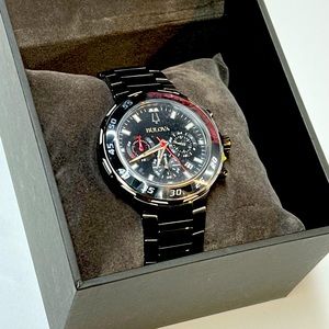 Bulova Sport Stainless Steel Chronograph Men's Quartz Watch